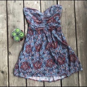 Band of Gypsies Strapless Dress